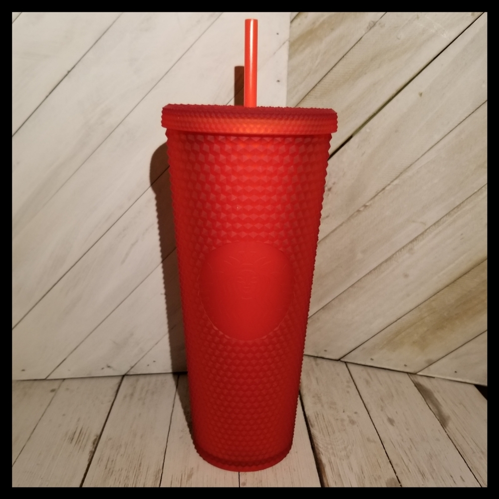 Starbucks Red Matte Studded Tumbler 2021